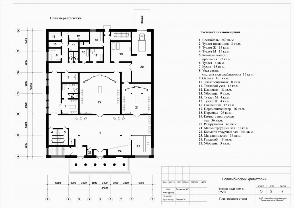 Проект крематория дипломная работа